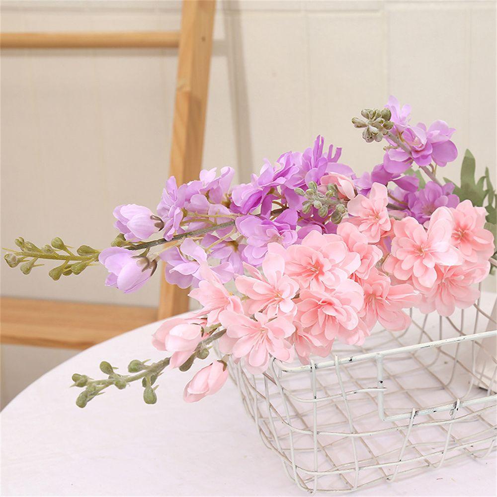 Nhánh Hoa Hyacinth Giả Dùng Trang Trí Tiệc Cưới|Hoa Giả Bằng Lụa Xinh Xắn Trang Trí Khách Sạn