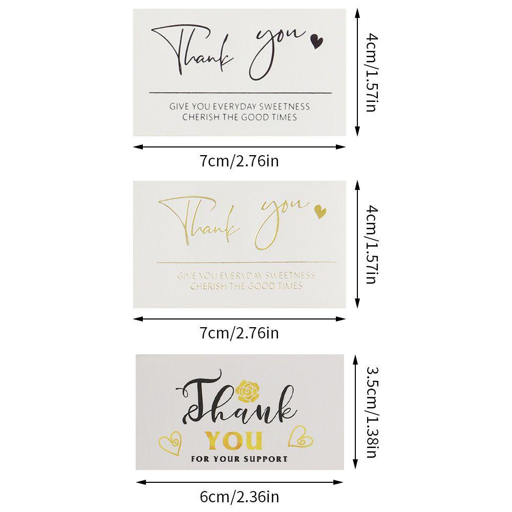 KUNHEV Set 80 Miếng Dán Trang Trí In Chữ Thank You Độc Đáo