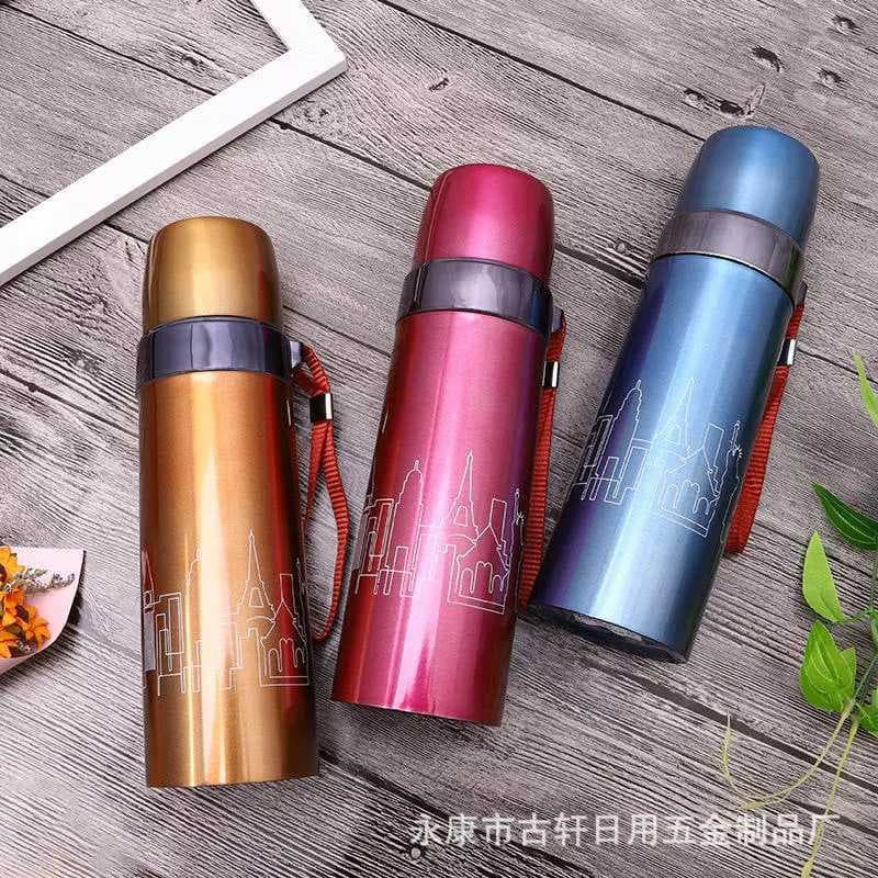 [ HOT ] Bình giữ nhiệt 7 kì quan thế giới cao cấp 500ml