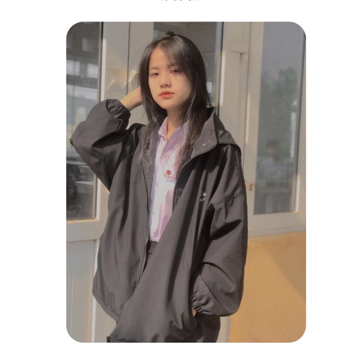 Áo Khoác Nón Rời From Rộng Unisex (Nam Nữ Đều Mặc Được)