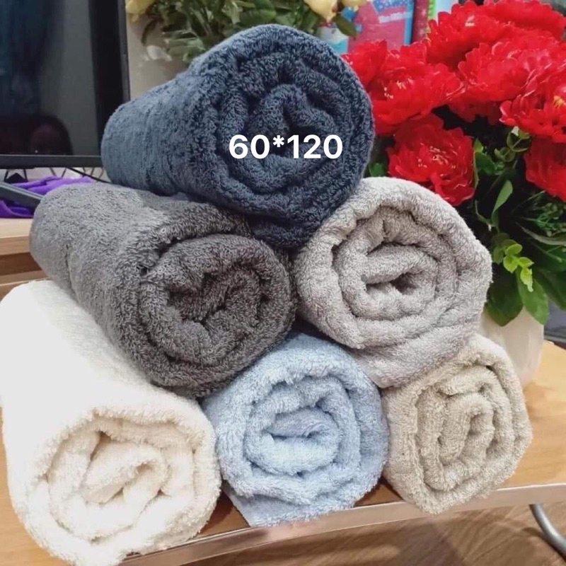Khăn tắm Muji xuất xịn 60*120cm loại dày 280g