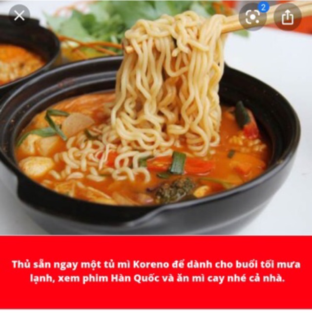 MÌ KORENO HÀN QUỐC VỊ KIM CHI | BigBuy360 - bigbuy360.vn