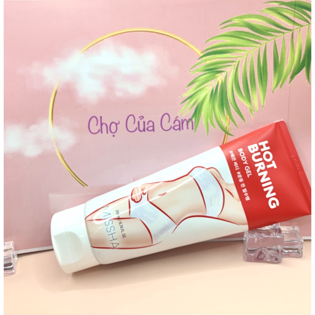 Kem Tan Mỡ Hot Burning Body Gel Missha Giá SỐC