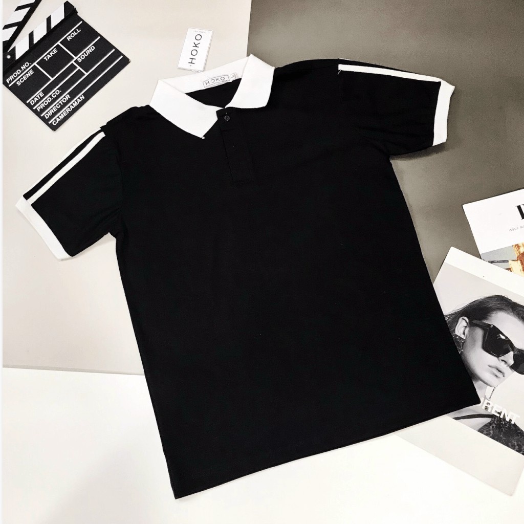 Áo Thun Nam Ngắn Tay cổ trụ cực đẹp cho các bạn trẻ , hot 2021