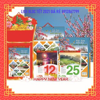 LỊCH BLOC CỰC ĐẠI AH03. SIÊU ĐẠI AH08. VIỆT NAM TƯƠI ĐẸP Năm 2021