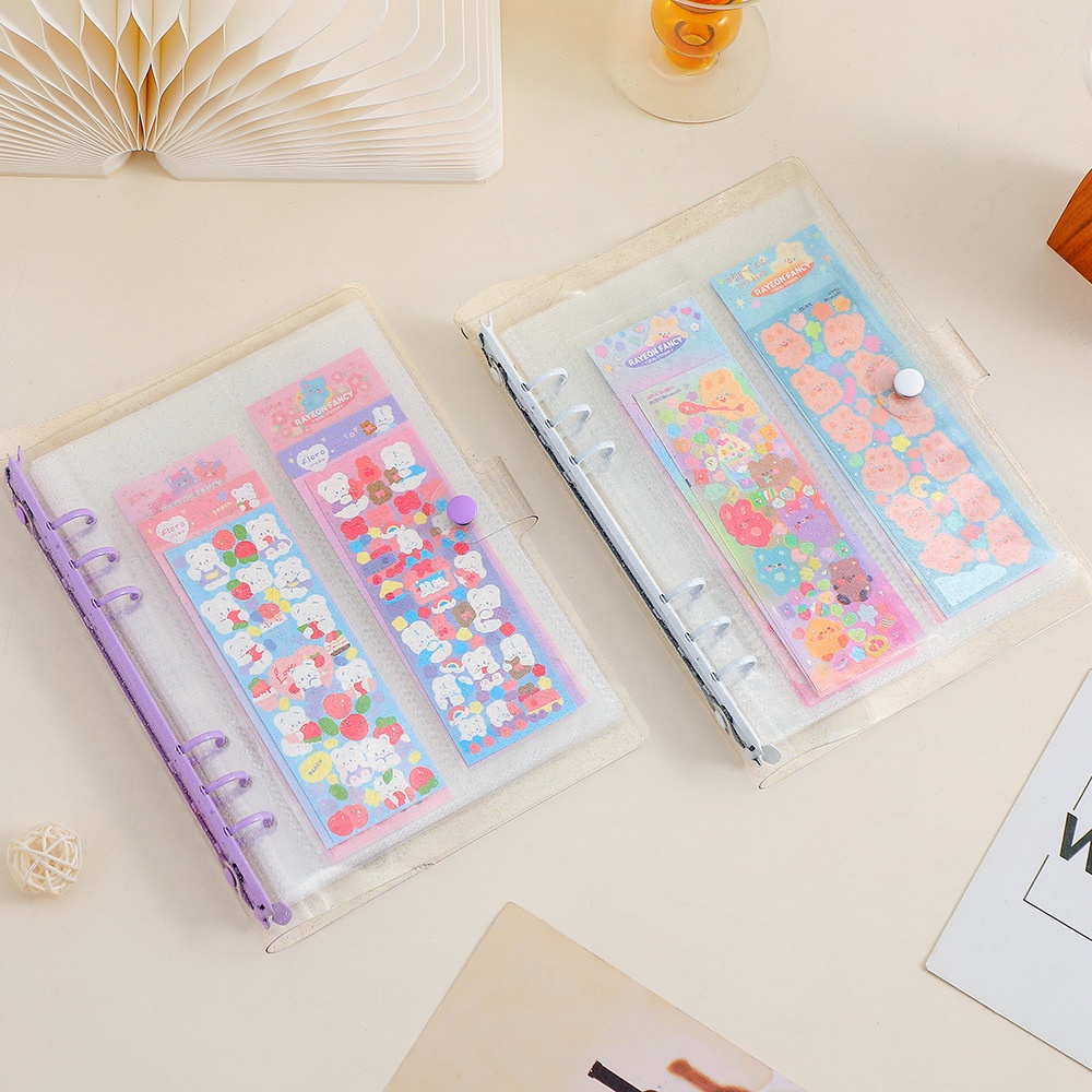 Bìa Còng Nhũ Lấp Lánh - A5 Glitter Binder