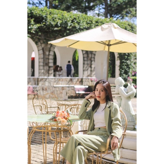 Blazer dáng suông  - Avocado Set