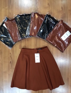 [FREE SHIP - Ảnh thật] Chân váy dạ xoè siêu đẹp