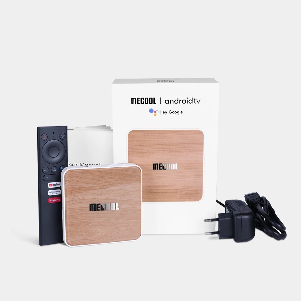 TV BOX MECOOL KM6 Deluxe 4GB / 32GB, ROM Android TV 10.0 chính chủ, Amlogic S905X4, WIFI 6: 2.5G + 5G, LAN 1000M