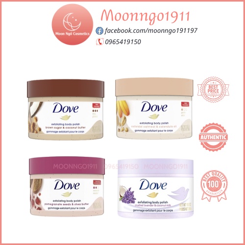 TẨY TẾ BÀO CHẾT DOVE BODY