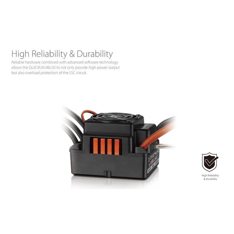 Điều tốc Hobbywing Quicrun WP 8BL150 brushless ESC 150a chính hãng