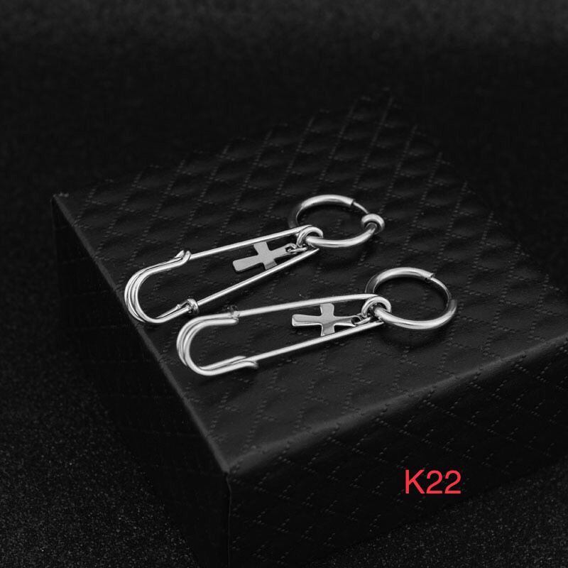 Bông tai nam nữ, bông tai unisex K22
