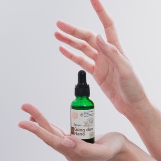 Serum Gừng Đen Nano Mộc Nhu 30ml - Cải Thiện Gàu Ngứa, Nấm Da Đầu