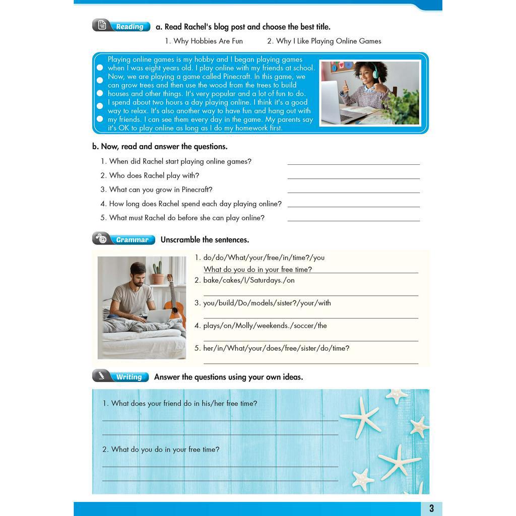 Sách - DTPbooks - Tiếng Anh 7 i-Learn Smart World Workbook