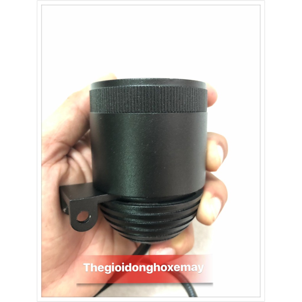 Đèn led trợ sáng l4 xám F1 T6 tặng kèm bát, nút công tắc