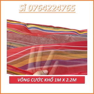 Võng cước giá rẻ loại tốt may chắc chắn khổ 1m x 2.2m