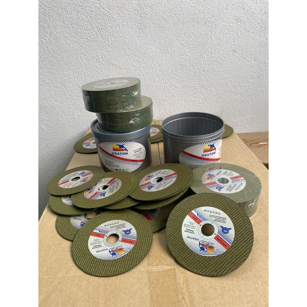 Hộp 50 lưỡi Đá cắt Sắt 100mm Cho máy Cắt Mài Góc cầm tay