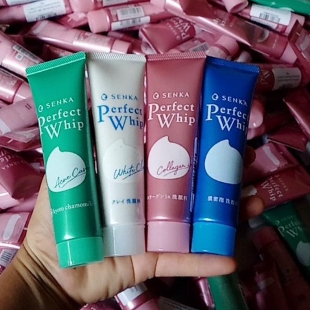 Sữa rửa mặt Senka Perfect Whip 50g cho 1 làn da không tỳ vết - Mẫu mới