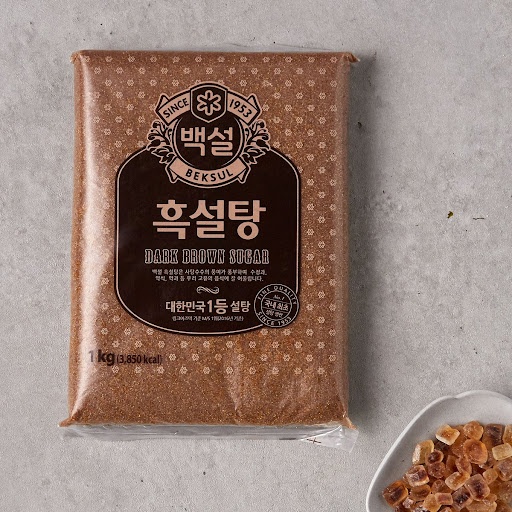 BEKSUL) Đường Đen - 백설) 흑설탕 1KG