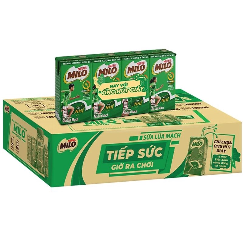 SỮA LÚA MẠCH MILO Nestle lốc 115ml/180ml