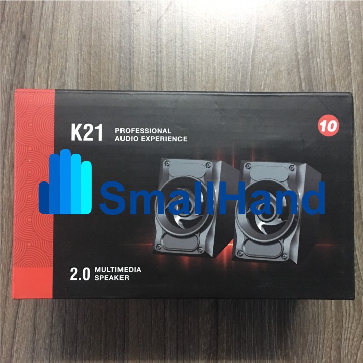 Model K21 – Multimedia Speaker 2.0 – Loa vi tính 2.0 nhập khẩu – Bảo hành 3 tháng