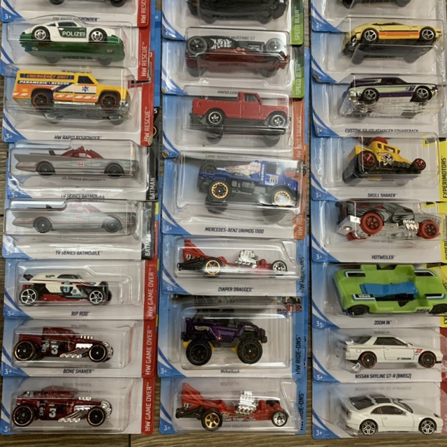 Xe mô hình hot wheels chính hãng mới nhất 2018/2019 được chọn mẫu