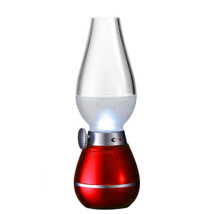 Đèn dầu không khói cảm ứng khi thổi LED -DC1288