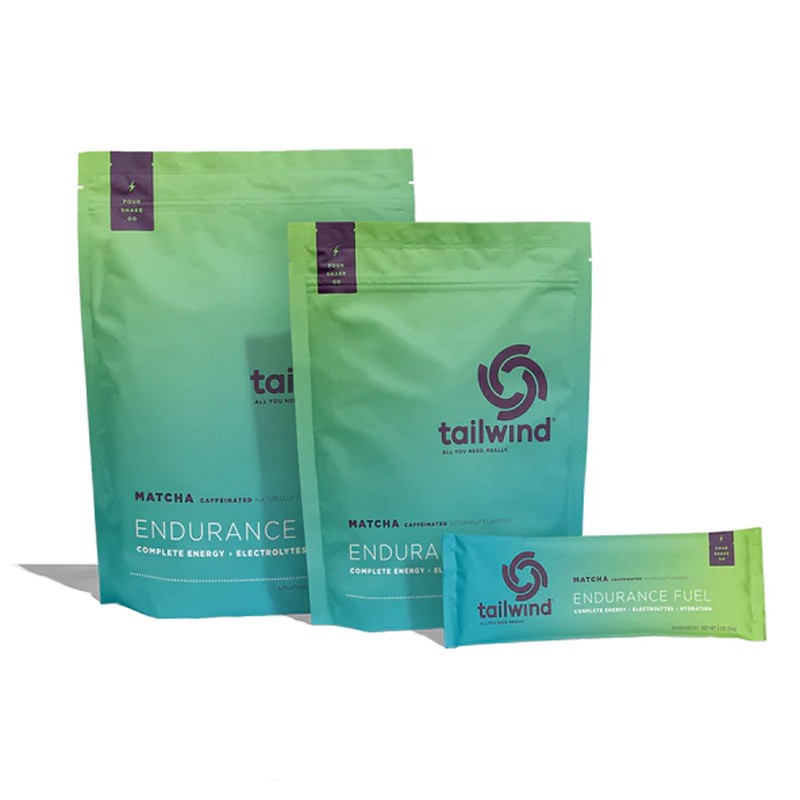 Bột năng lượng Tailwind Endurance Fuel Matcha Cafeinated gói 61g