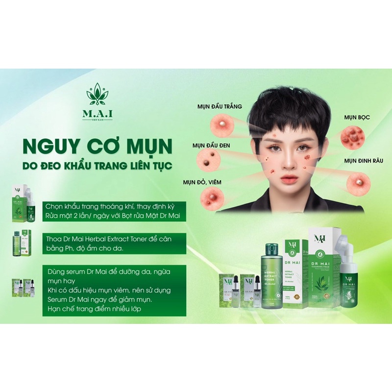 Toner Dr Mai, Nuoc Hoa Hồng
