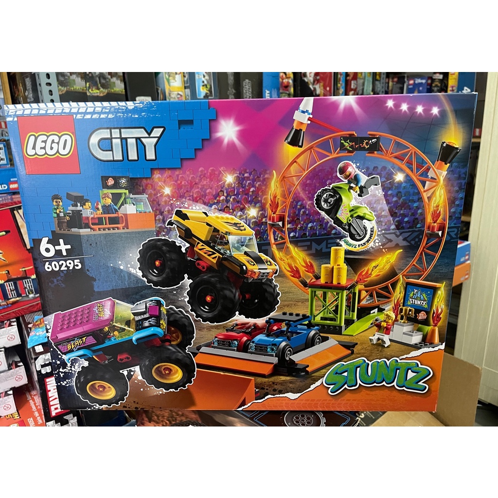 LEGO 60295 - City - Stunt Show Arena - Đấu trường chiến xe nhào lộn