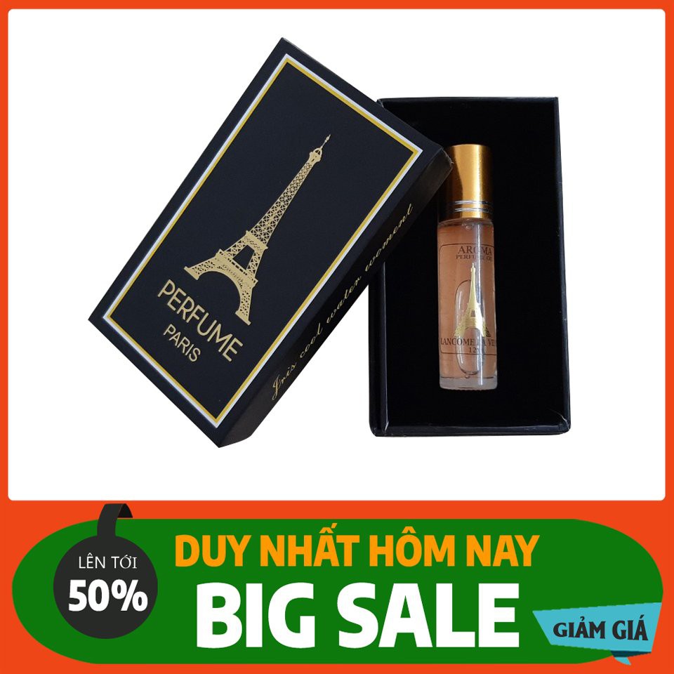 Tinh dầu nước hoa mini đậm đặc dạng lăn bỏ túi nhiều mùi như chane lancom blue 12ml - Thái dương xuân