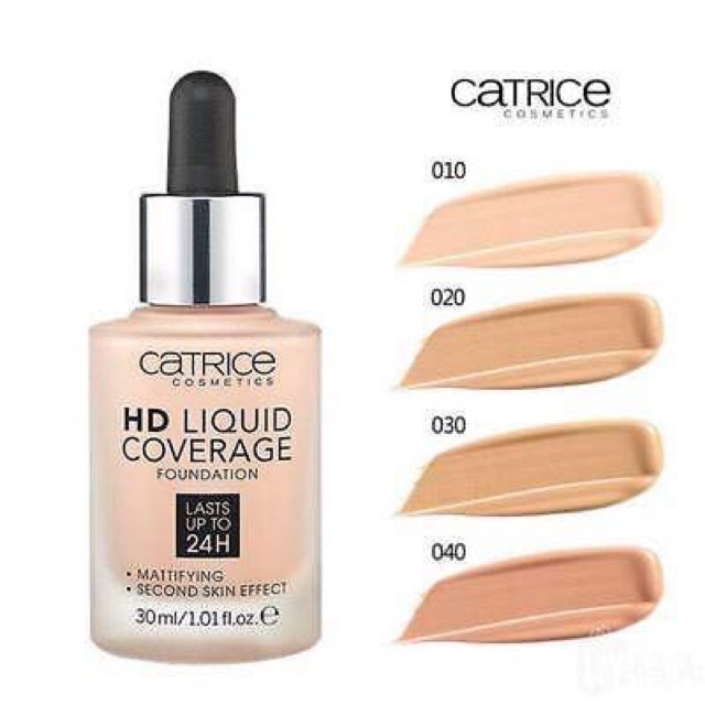 Kem nền Catrice HD liquid 24h hàng chuẩn Auth