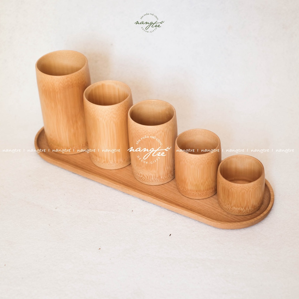 Ly tre/cóc tre - Ly tre tự nhiên - bamboo cup