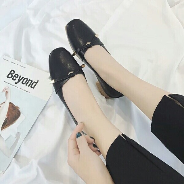 GIÀY BÚP BÊ 3 PHÂN NƠ NGANG KÈM HỘP C15 | BigBuy360 - bigbuy360.vn