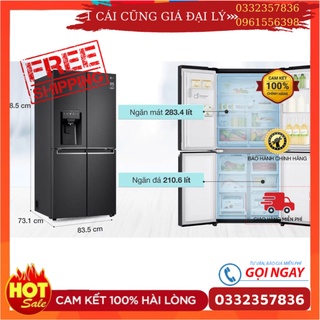 Tủ lạnh LG GR-D22MB  <Chính hãng > Tủ lạnh LG Tủ lạnh LG French Door 570 Lit  GR-D22MB < Bảo Hành 24 tháng từ LG >