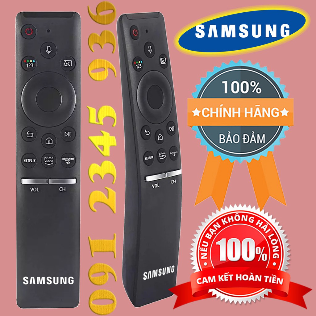 Điều khiển SAMSUNG [Cong] có ''GIỌNG NÓI" mã số BN59-01312B + BN59-01312 + RMCSPR1BP1 +... cho Tivi Smart. (Mẫu số 12)