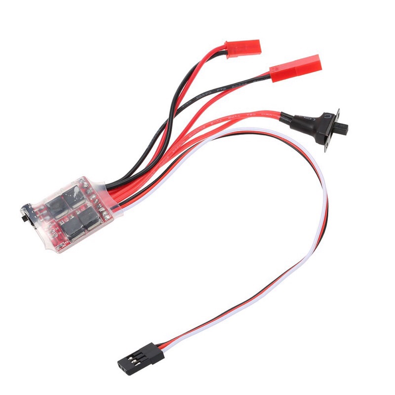 ESC 20a,esc 30a cho motor 130 180 280 370 xe wpl d12 mn90 d90 c14 c24 b16 b36 k989