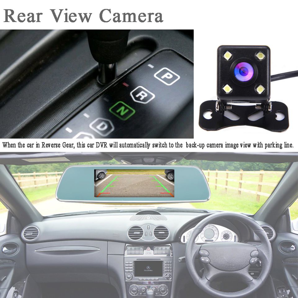 Camera hành trình gương SR07