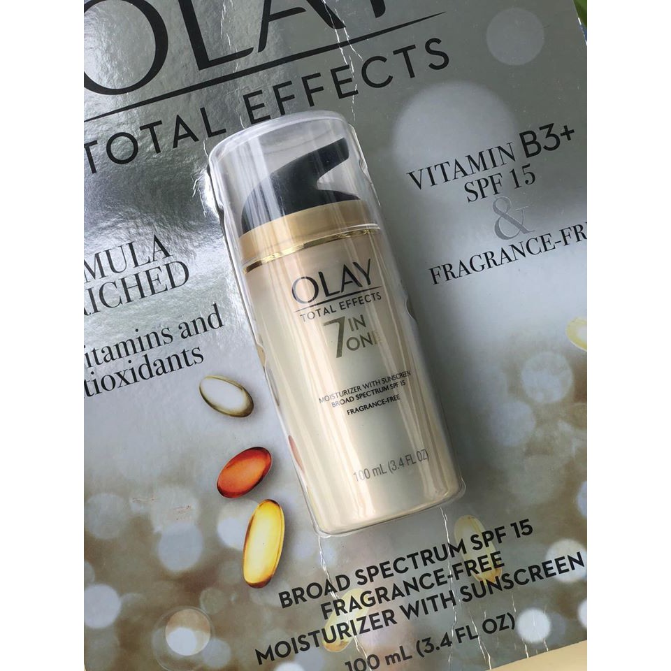 Kem dưỡng da chống lão hóa Olay Total Effects 7 in One Anti-Aging Moisturizer 100ml