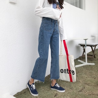 Quần jeans ống loe order