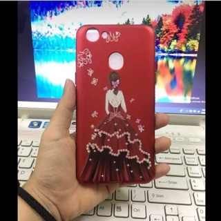 Ốp lưng thời trang viền đính đá cho oppo F5