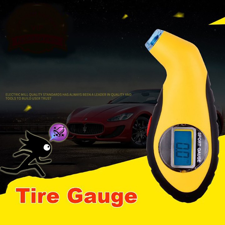 ĐỒNG HỒ ĐO ÁP SUẤT LỐP TIRE GAUGE NHỎ GỌN, ĐỘ CHÍNH XÁC CAO, GIÁ RẺ - HÀNG CHÍNH HÃNG NHẬP KHẨU TRỰC TIẾP.