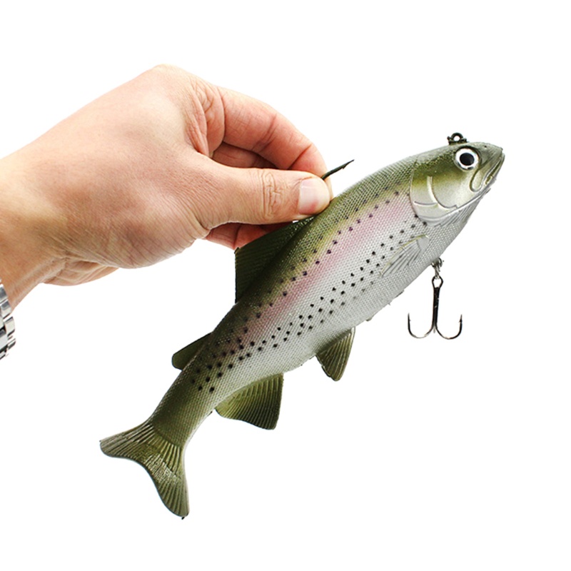 Mồi Câu Cá Giả Bằng Chì Mềm Kích Thước 20cm / 30cm