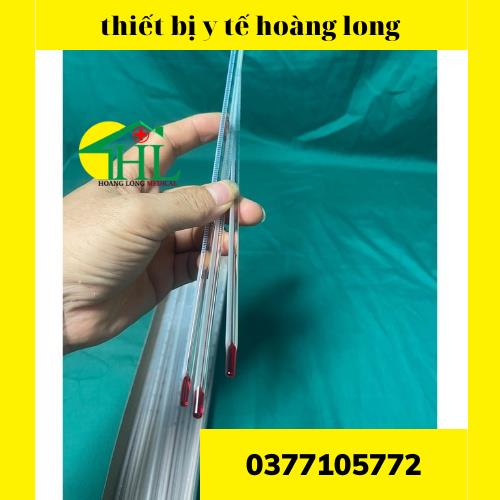 Nhiệt Kế Thuỷ Ngân Đo Nhiệt Độ Nước 100 độ - Cây Đo Nhiệt Độ Nước