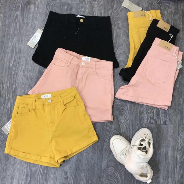 QUẦN SOOC THÔ MÀU SIÊU GIÃN MS14555 (A3-6)