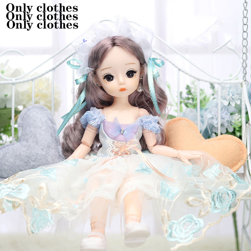 Đầm Đồ Chơi Búp Bê 28cm Tỷ Lệ 1 / 6