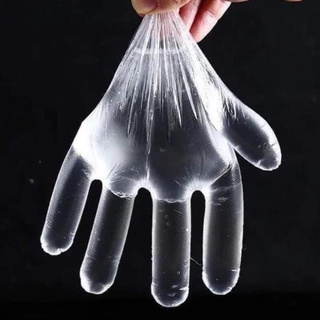 Hộp 100 Găng Tay Nilon Dùng 1 Lần Đa Năng  - Hàng Việt Nam Chất Lượng Cao [Thanh Mai Shop]
