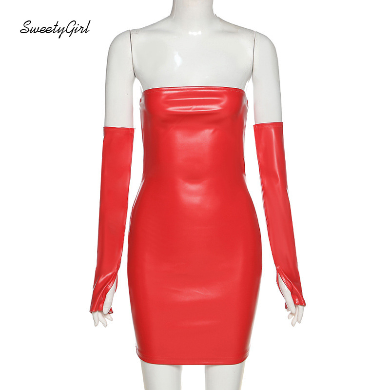 Đầm mini ôm dáng vừa vặn trễ vai màu trơn thời trang gợi cảm dành cho nữ