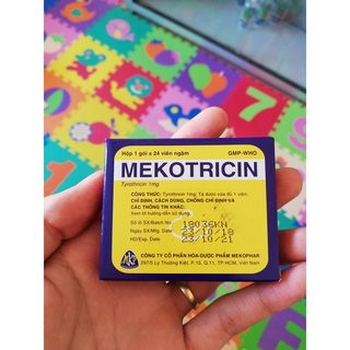 Mekotricin (ngậm)