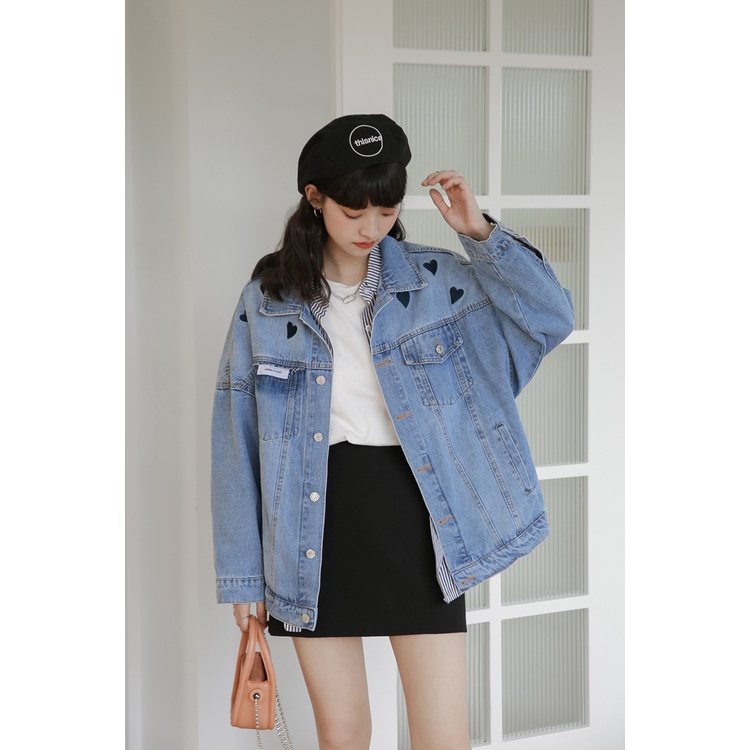 Áo Khoác Jean Hàn Quốc 783